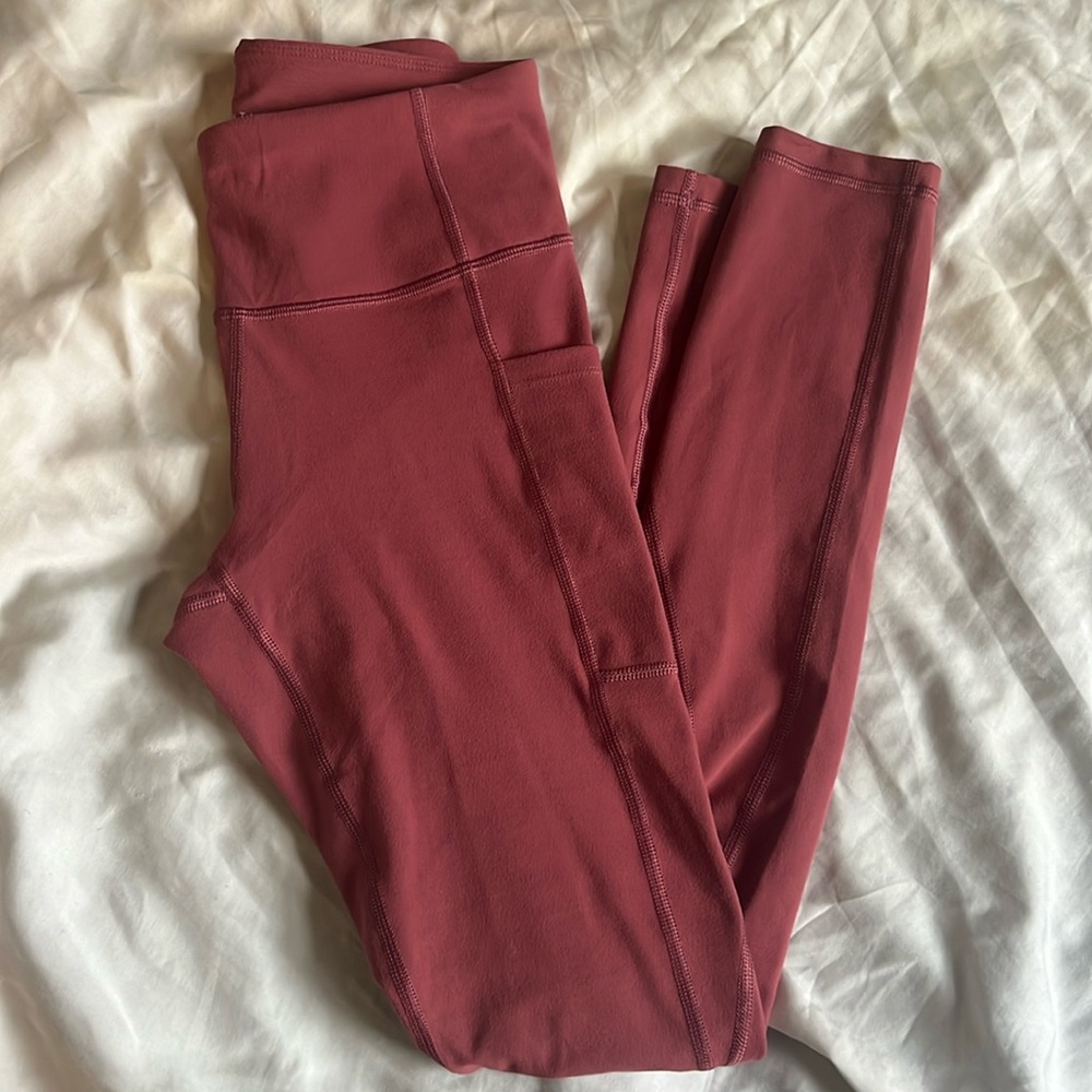 Pink leggings